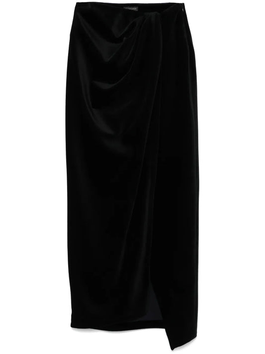 Velvet Midi Skirt