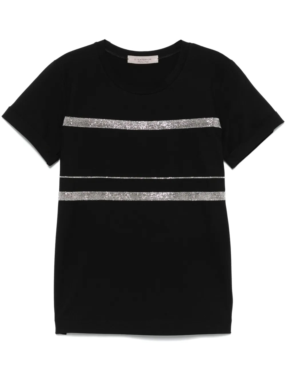 Monili-Detail T-Shirt