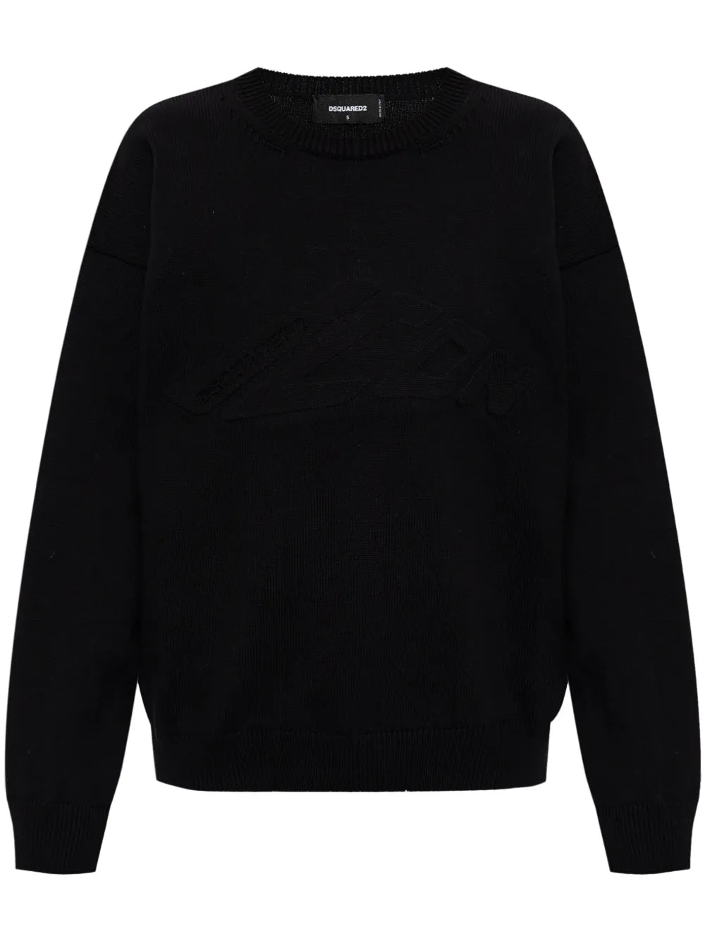 Logo-Embossed Sweater
