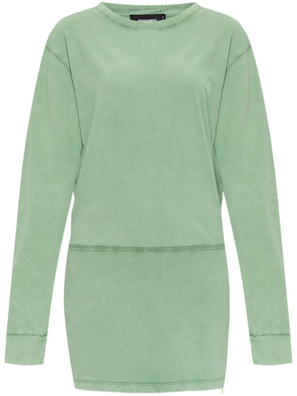 Long-Sleeve Mini Dress
