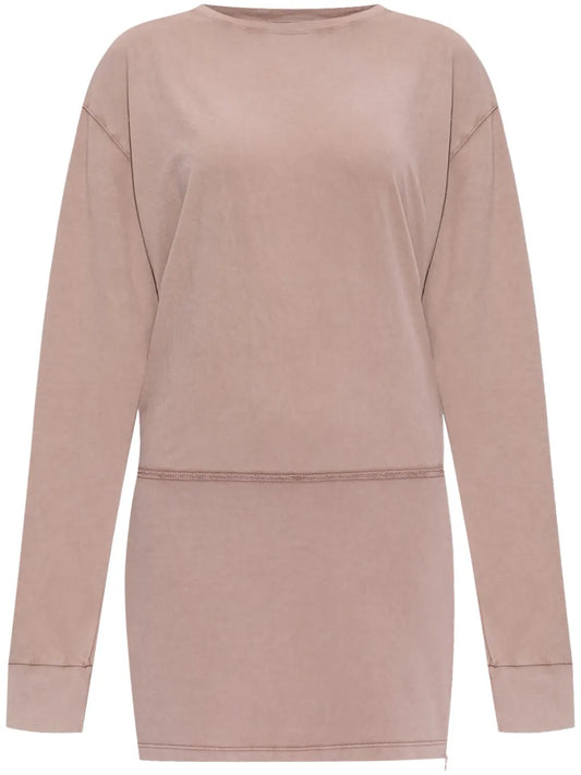 Long-Sleeve Jersey Dress