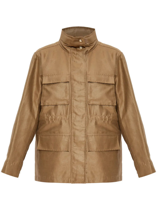 Linen Utility Jacket