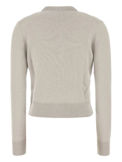 Knitted Front-Pocket Cardigan