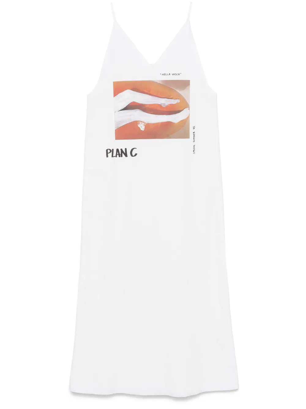 Graphic-Print Maxi Dress