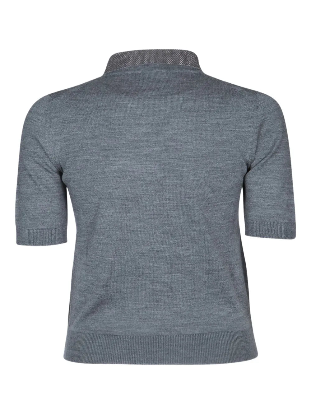 Short-Sleeve Polo Top