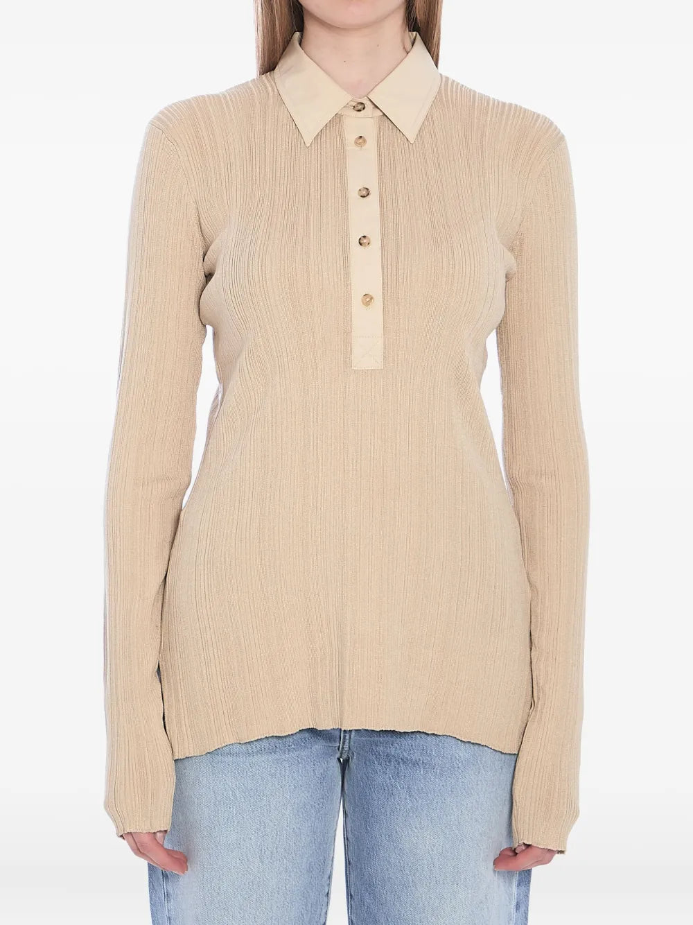 Knitted Polo Shirt
