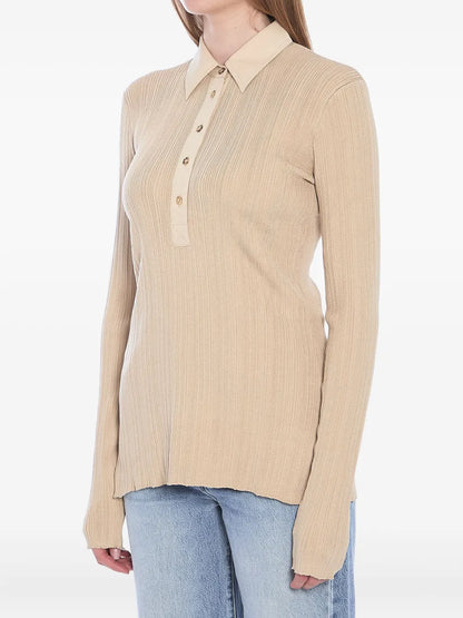 Knitted Polo Shirt