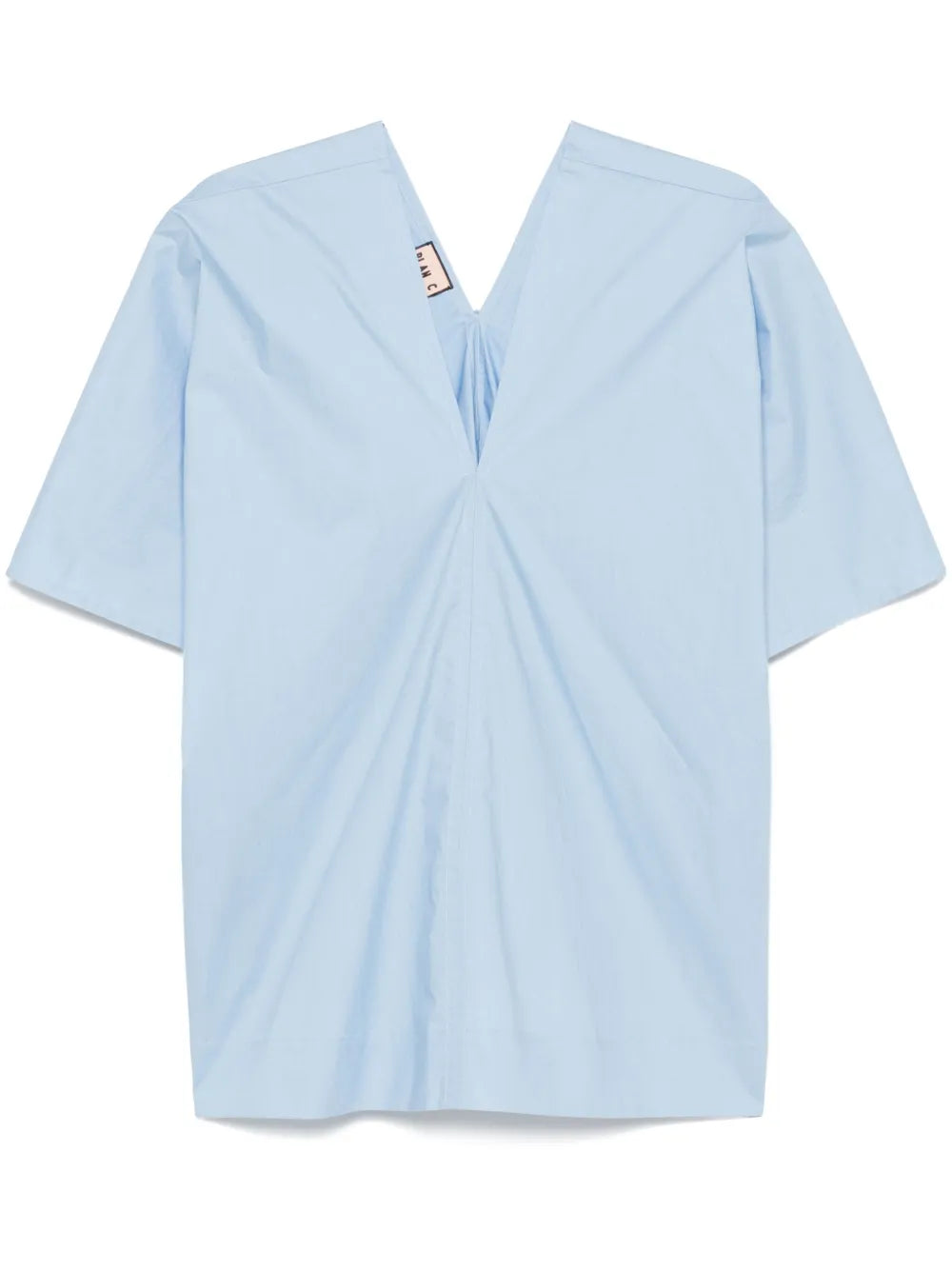 Cotton V-Neck Blouse