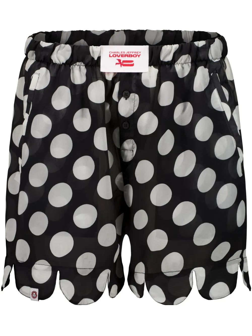 Scalloped Boxer Shorts
