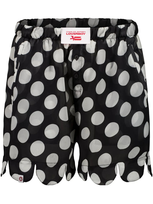 Scalloped Boxer Shorts