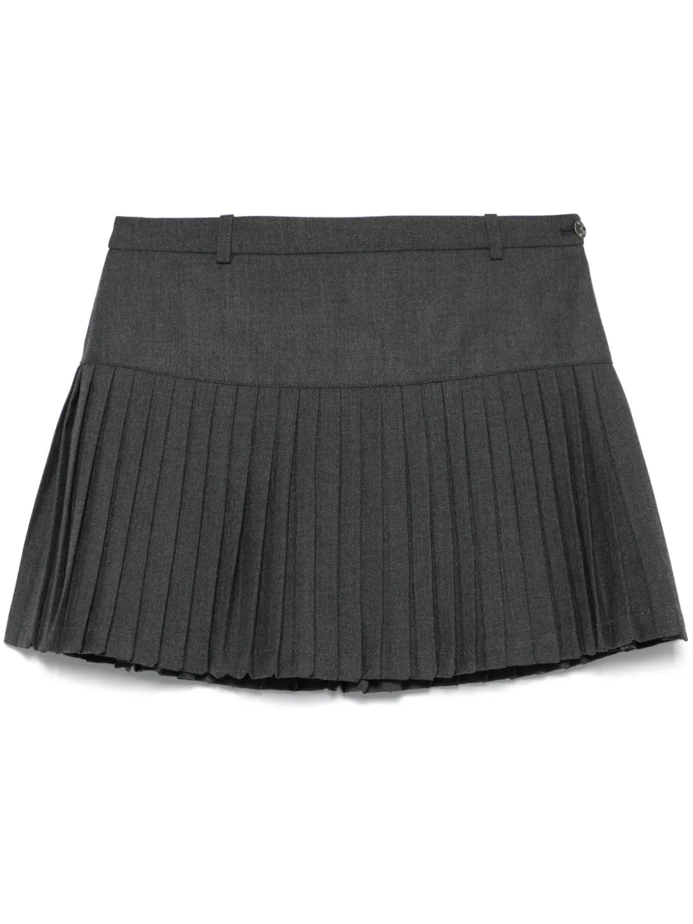 Pleated Mini Skirt