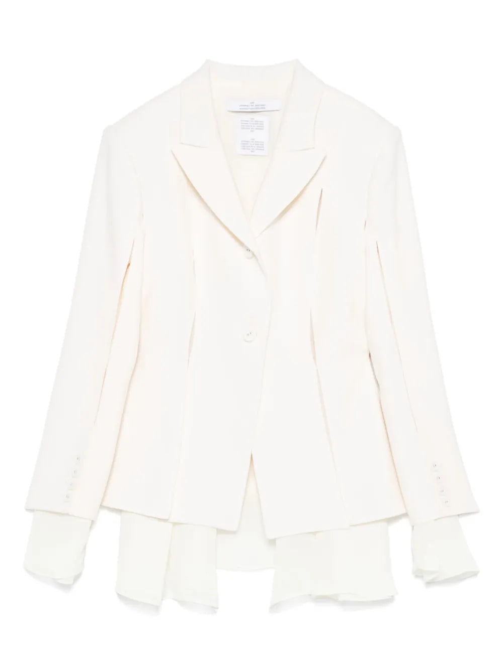 Cut-Out Layered Blazer