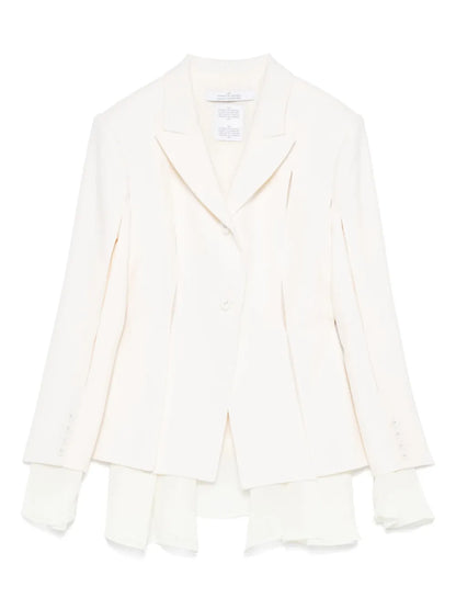 Cut-Out Layered Blazer