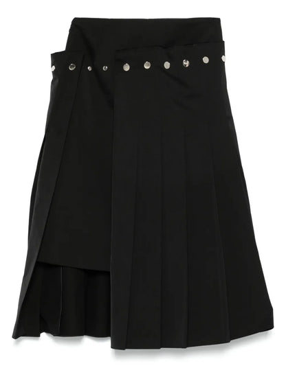 Layered Pleated Skirt