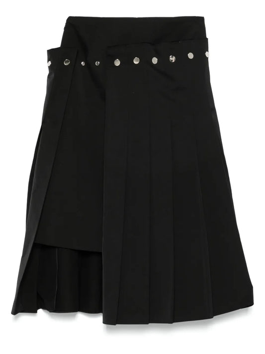 Layered Pleated Skirt