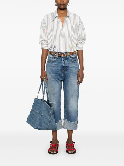 Drop-Crotch Jeans