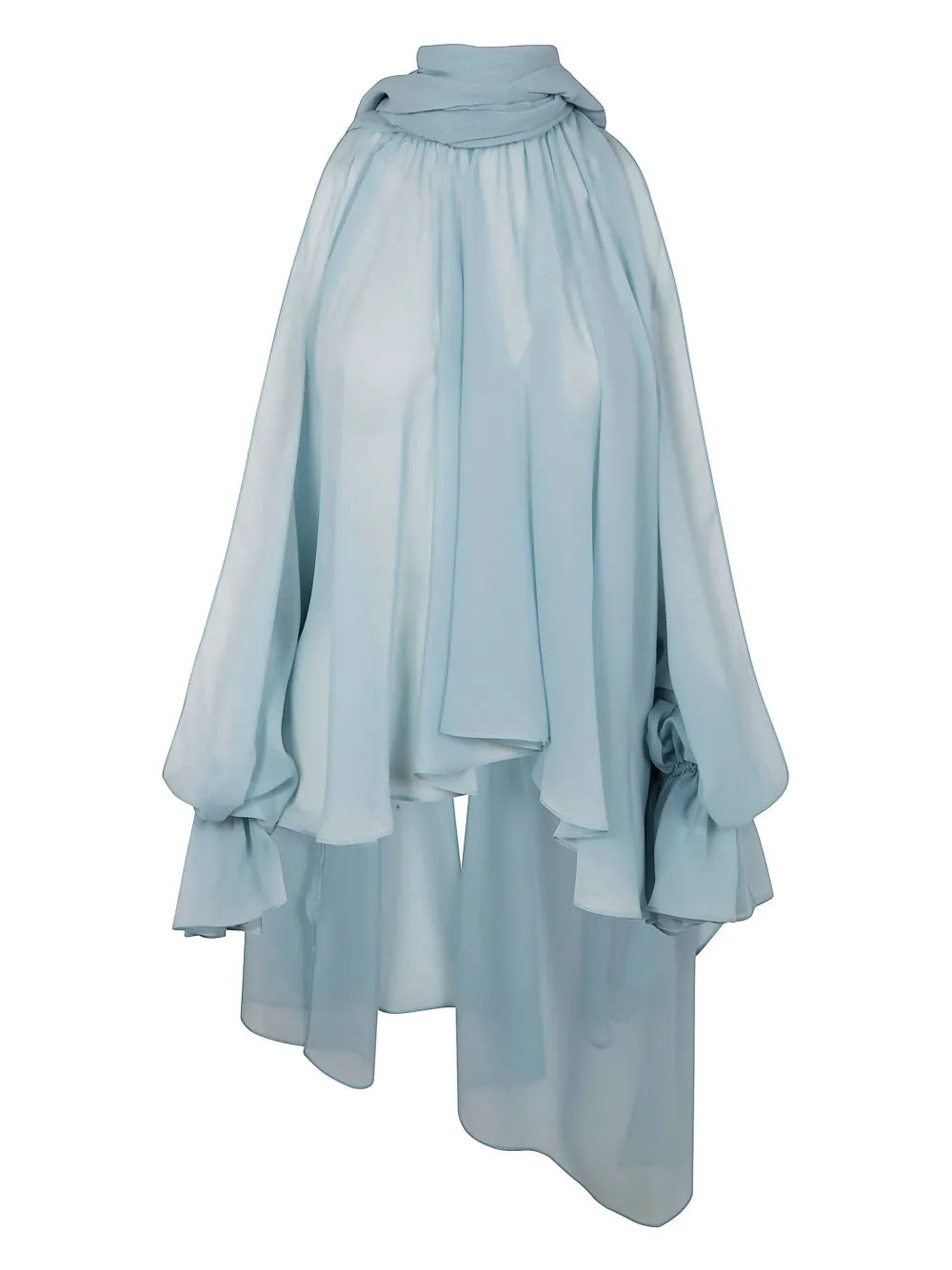 Georgette Asymmetric Blouse