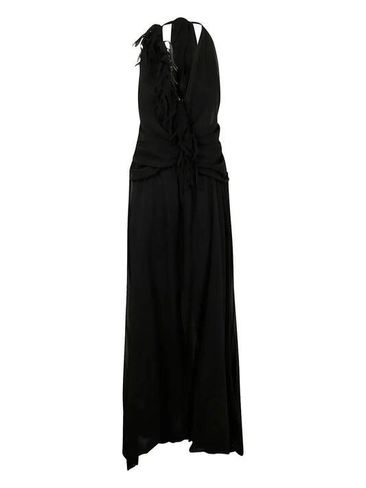 Halterneck Maxi Dress