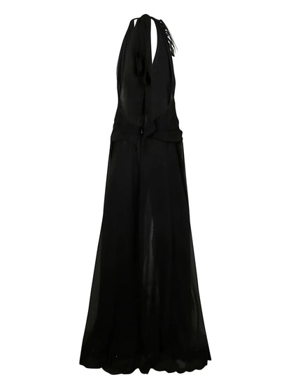 Halterneck Maxi Dress