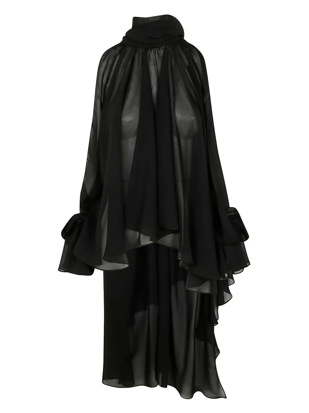 Georgette Asymmetric Blouse