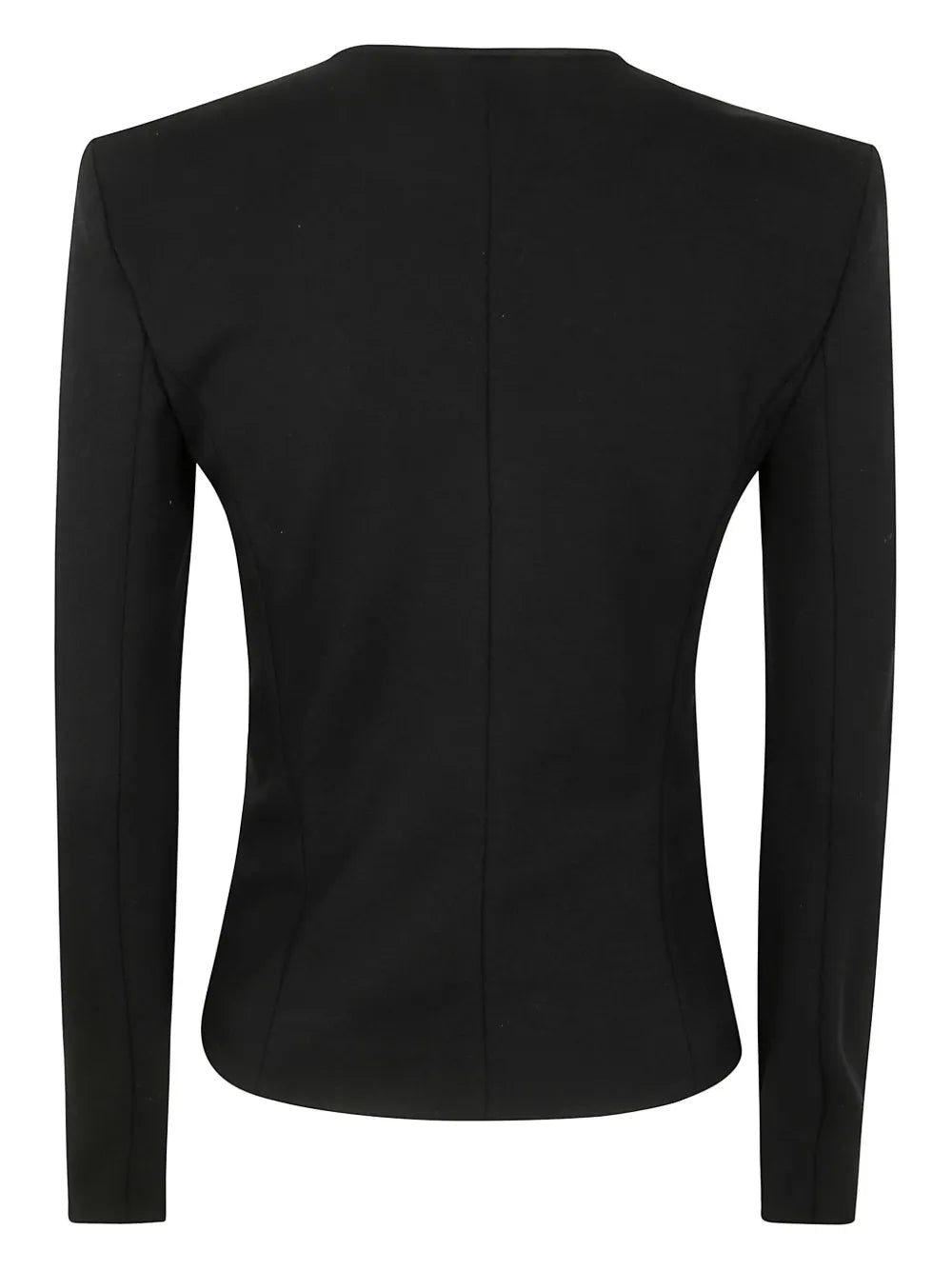 Milano-Stitch Shoulder-Pads Jacket