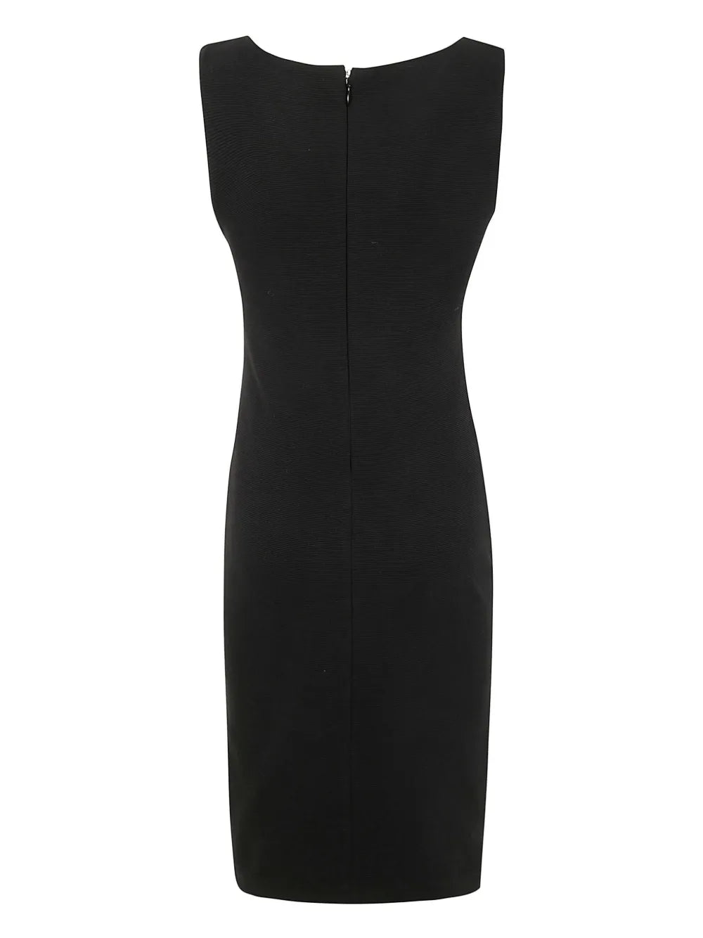 Ottoman-Jersey Midi Dress