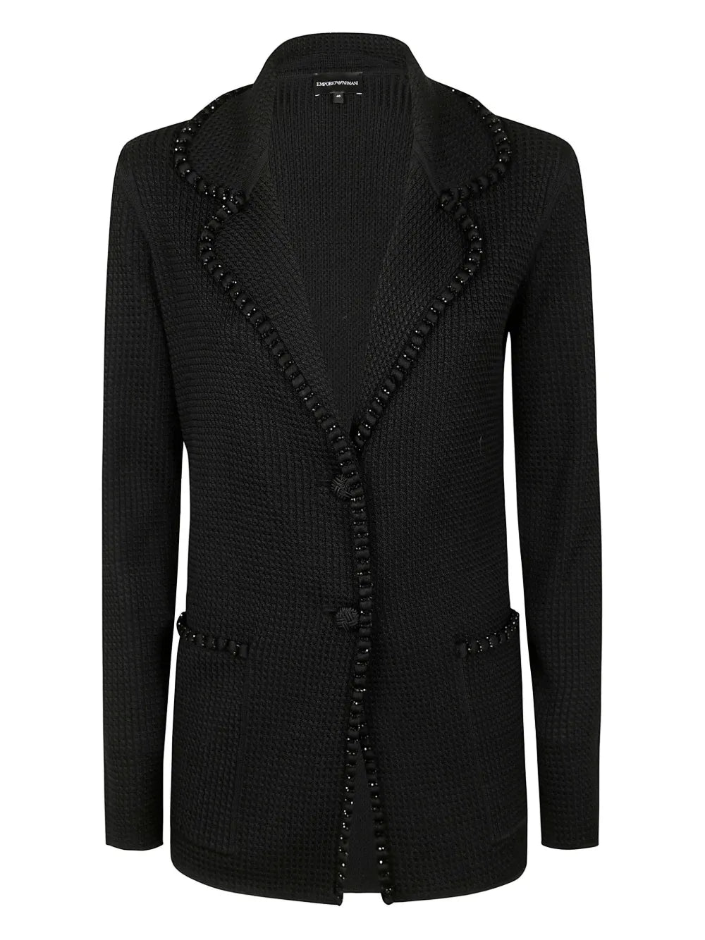 Crystal-Embellished Blazer