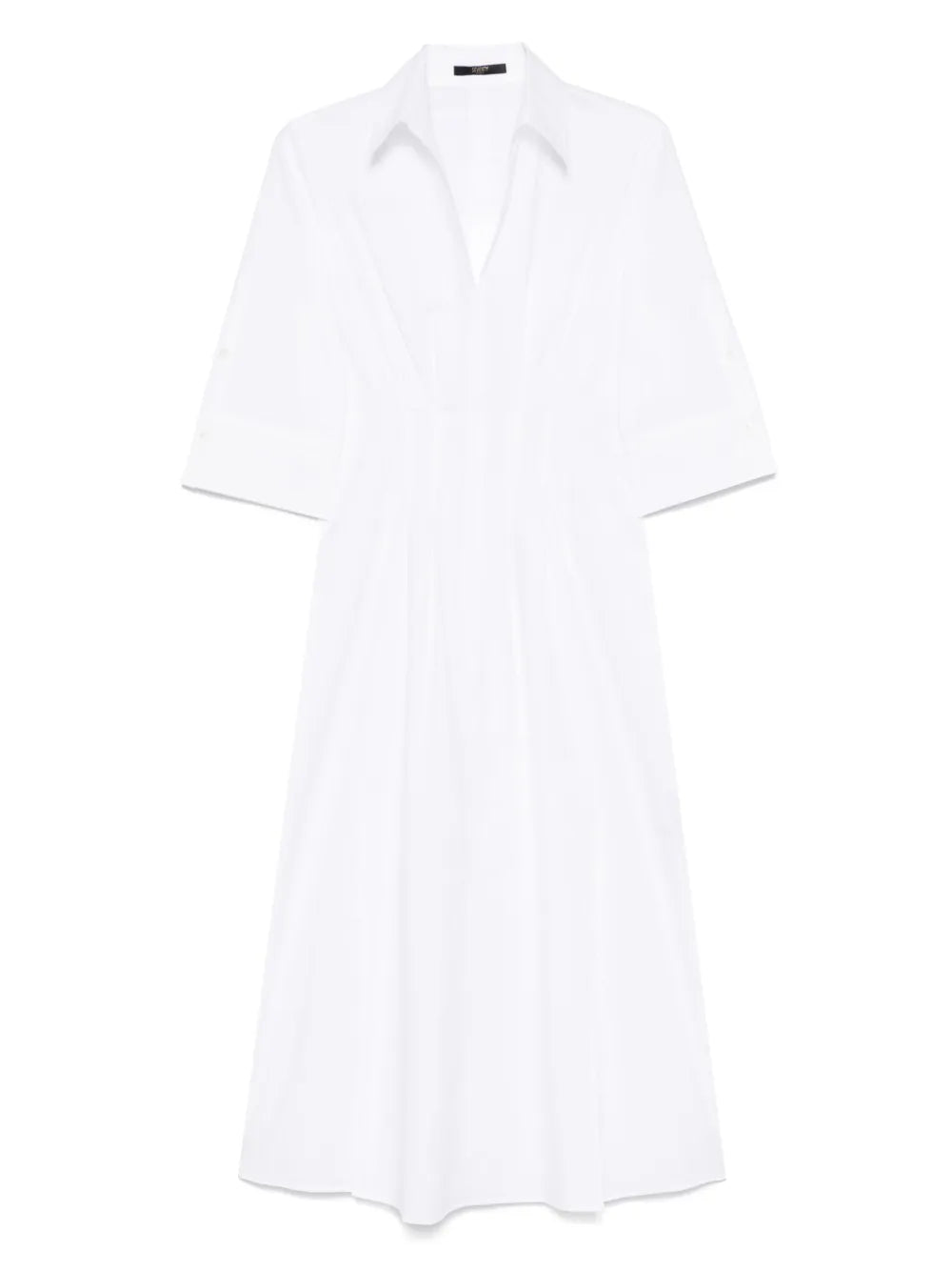 Poplin Midi Dress