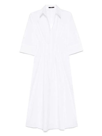 Poplin Midi Dress