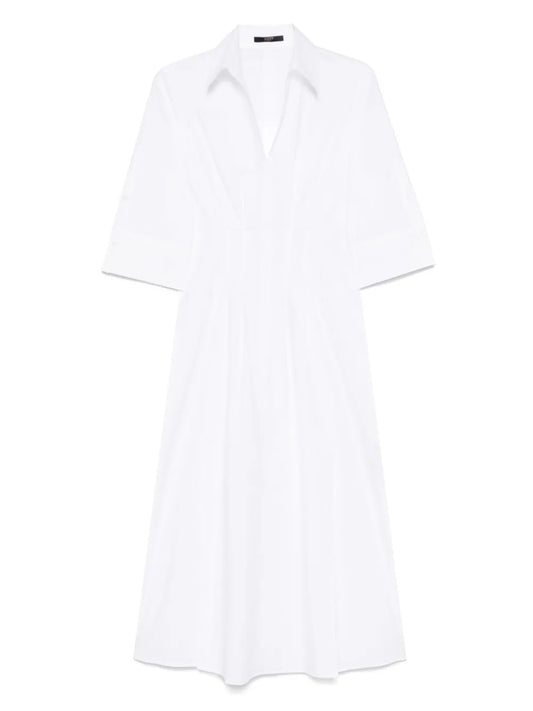 Poplin Midi Dress