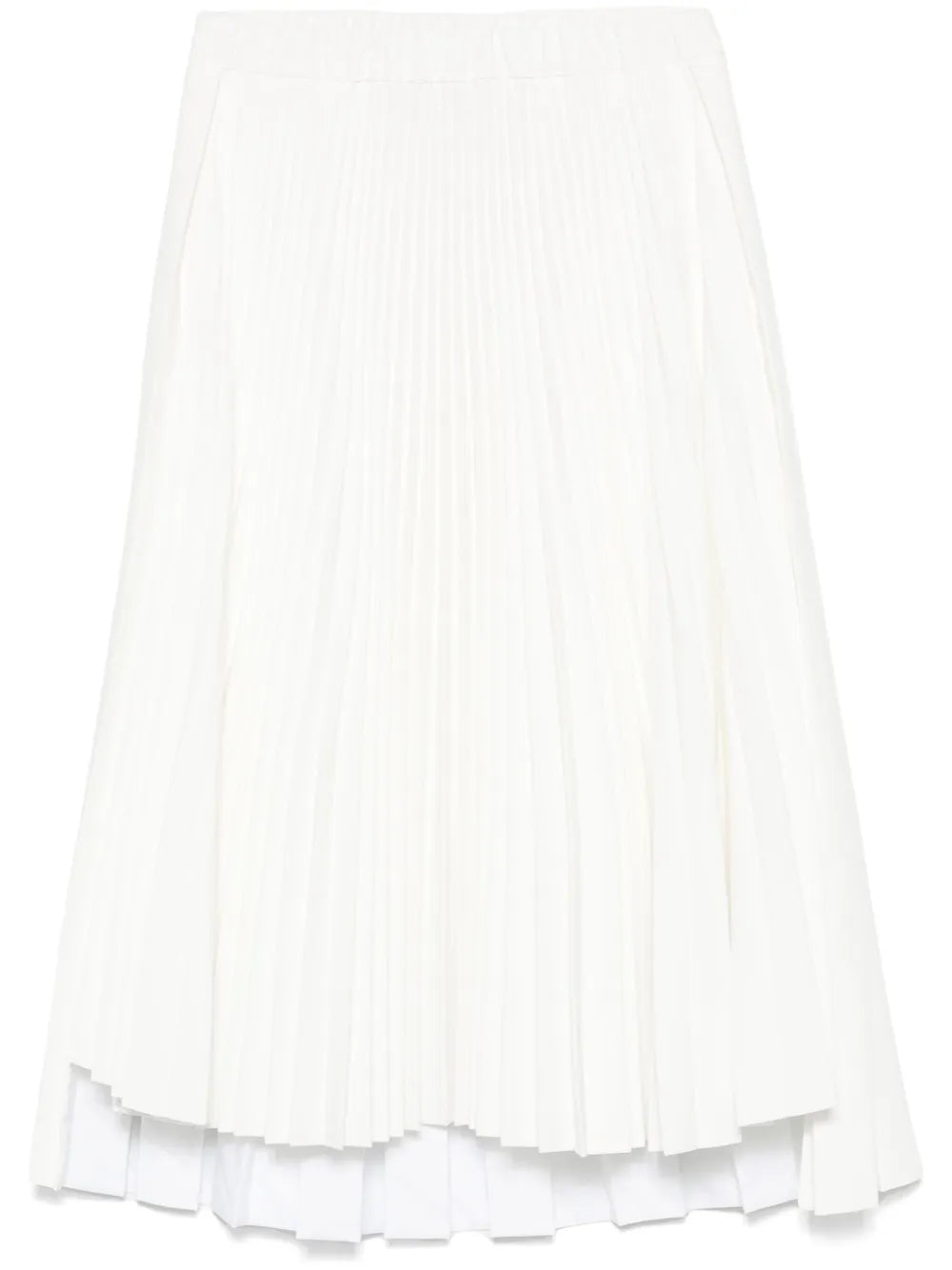 Pleated Midi Skirt