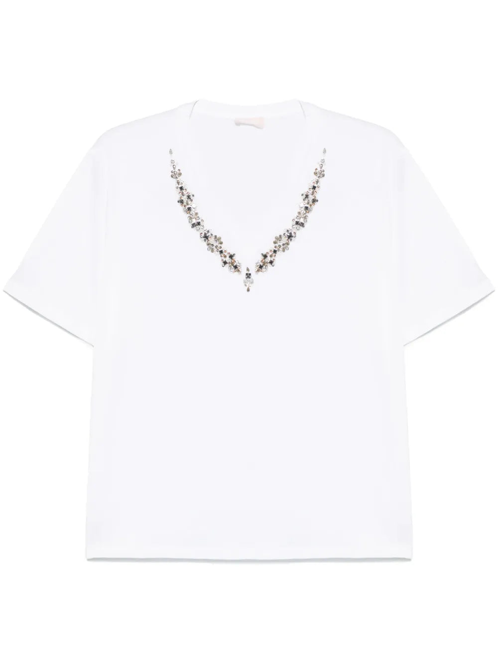 Crystal-Embellished T-Shirt