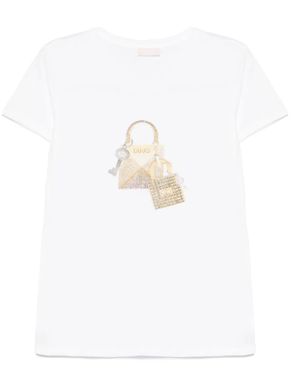 Crystal-Embellished T-Shirt
