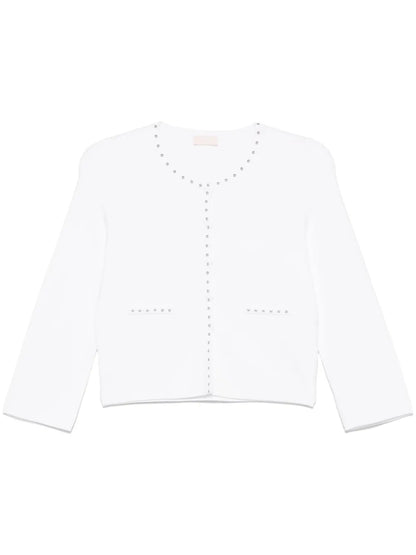 Stud-Embellished Cardigan