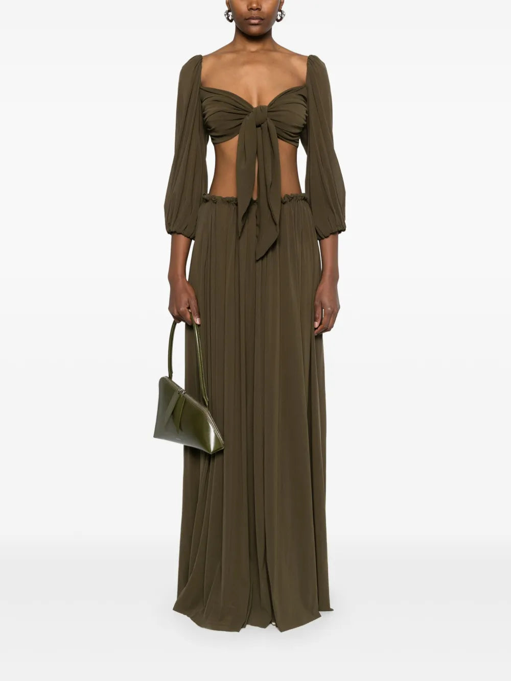 Draped-Detail Top