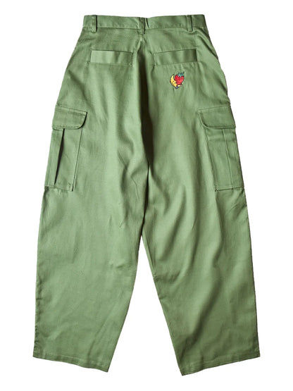Cargo Woven "Green" Trousers
