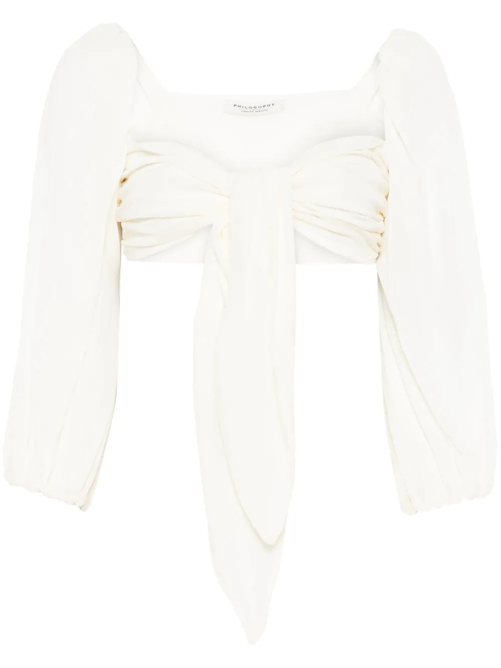 Draped-Detail Top
