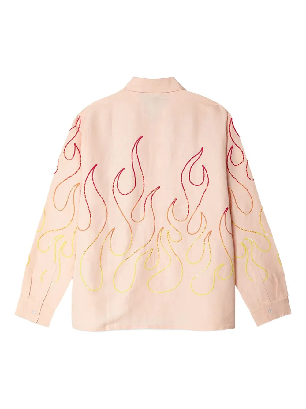 Flame-Pattern Shirt