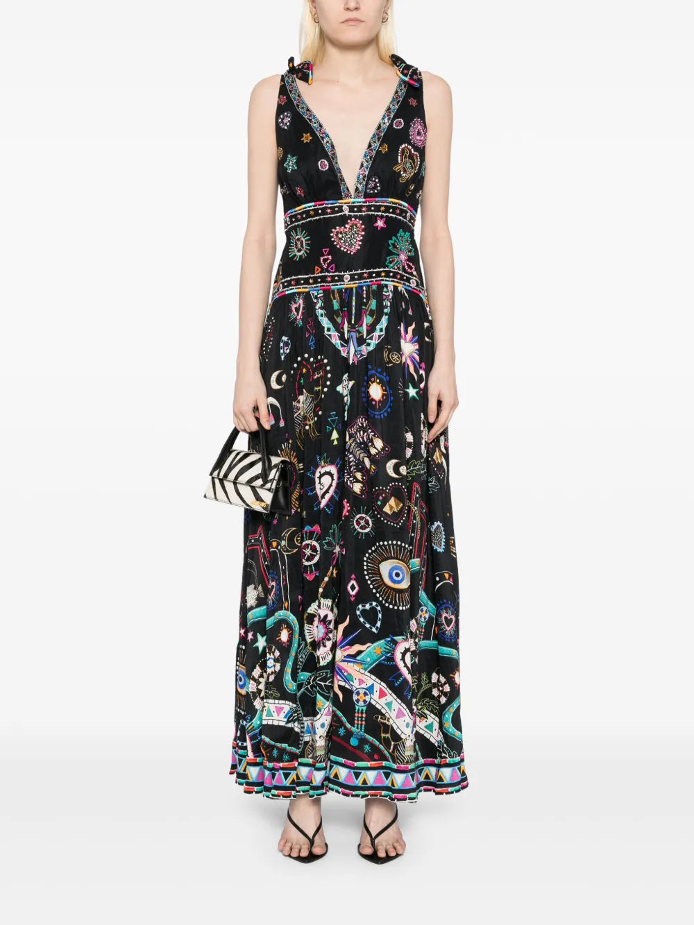 Tie Shoulder Dress