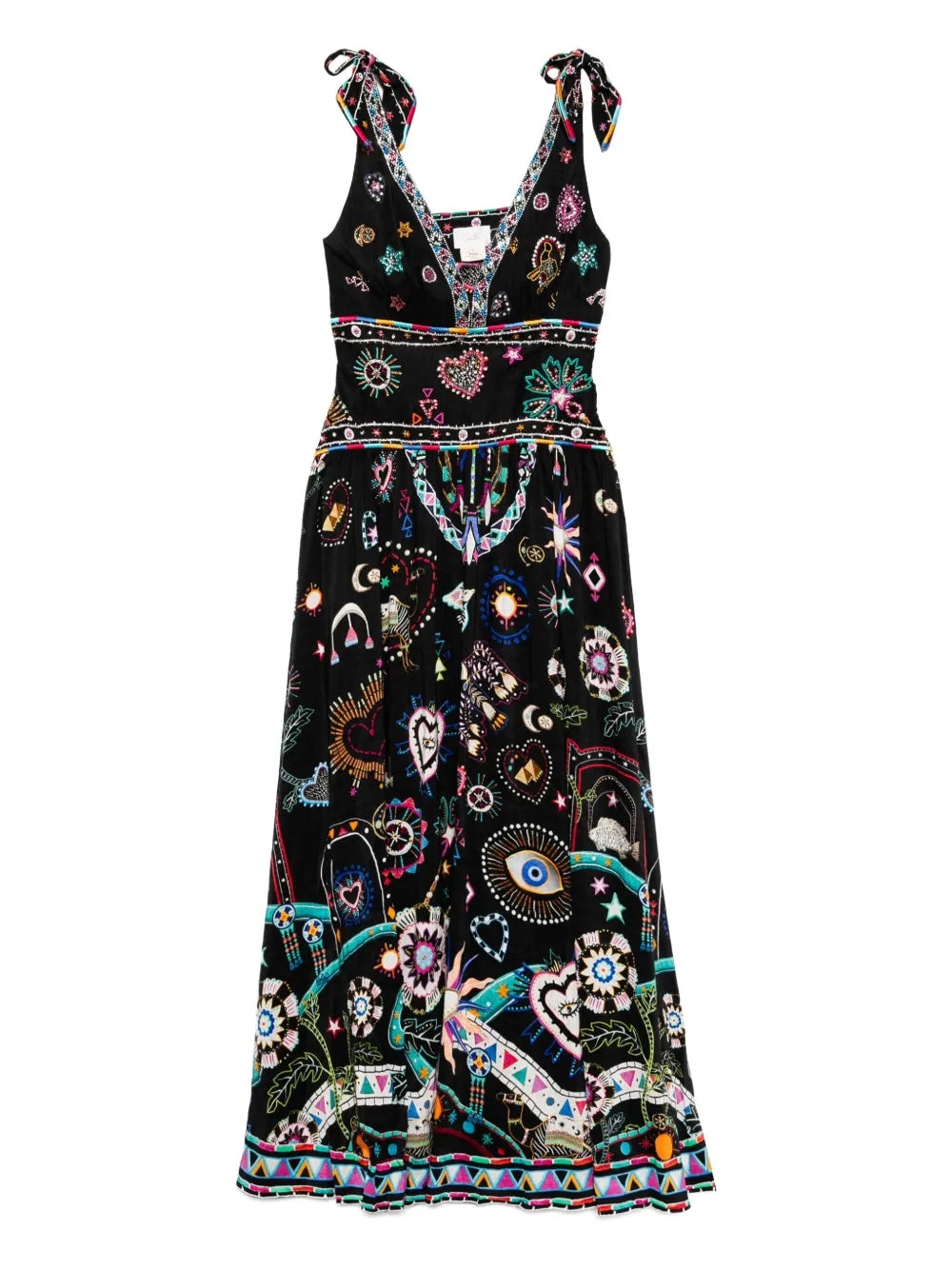 Tie Shoulder Dress