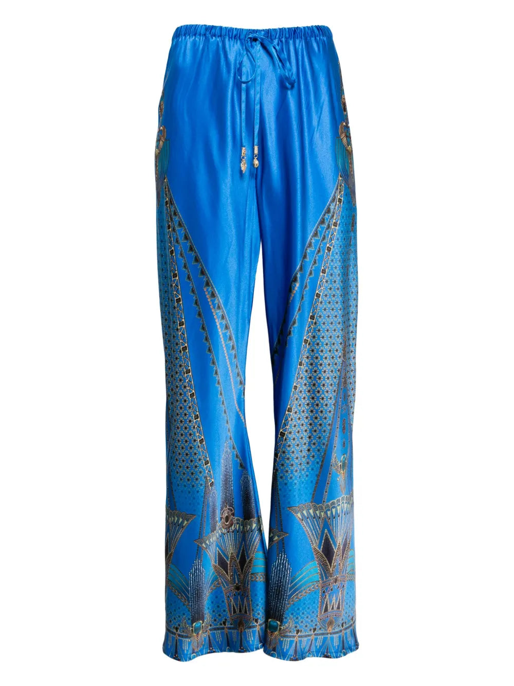 Bias Cut Drawstring Pants
