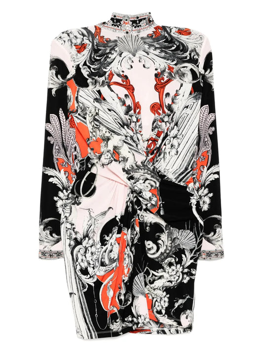 Mini Cross Front Dress