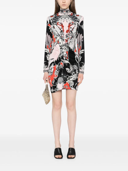 Mini Cross Front Dress