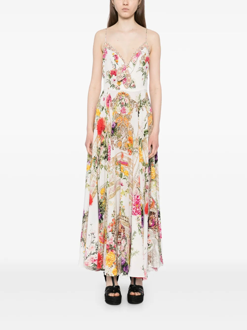 The Egyptian Rose Tie Front Dress
