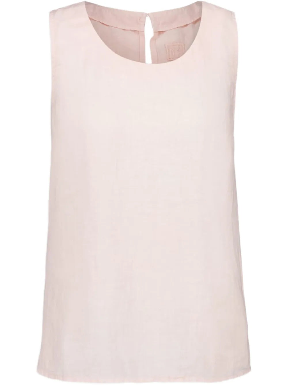 Sleeveless Linen Top