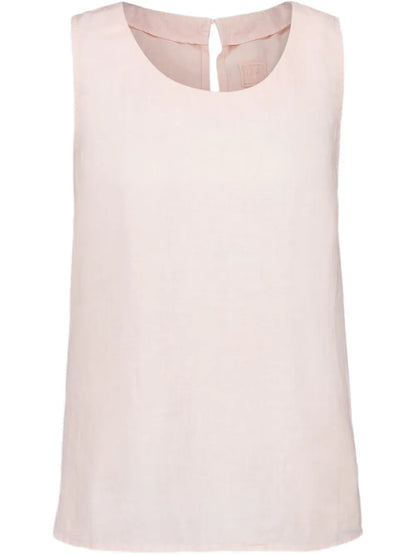 Sleeveless Linen Top