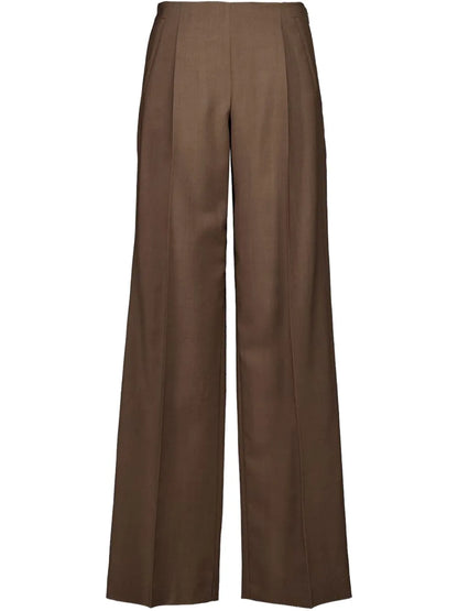 Wide-Leg Tailored Trousers