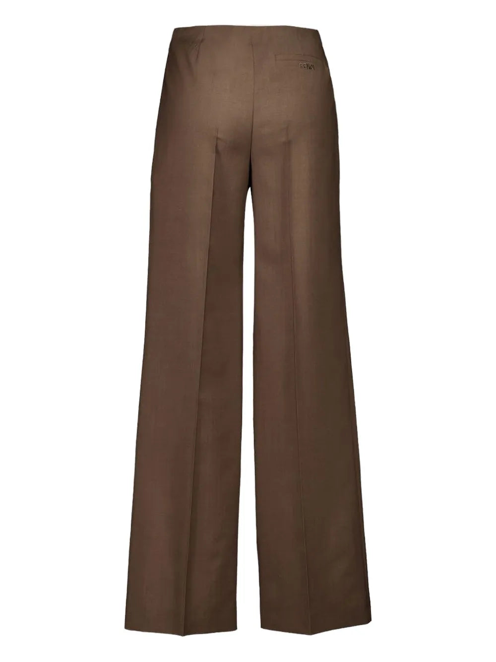Wide-Leg Tailored Trousers