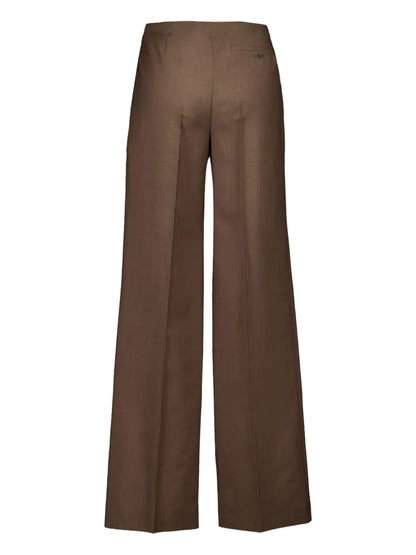 Wide-Leg Tailored Trousers