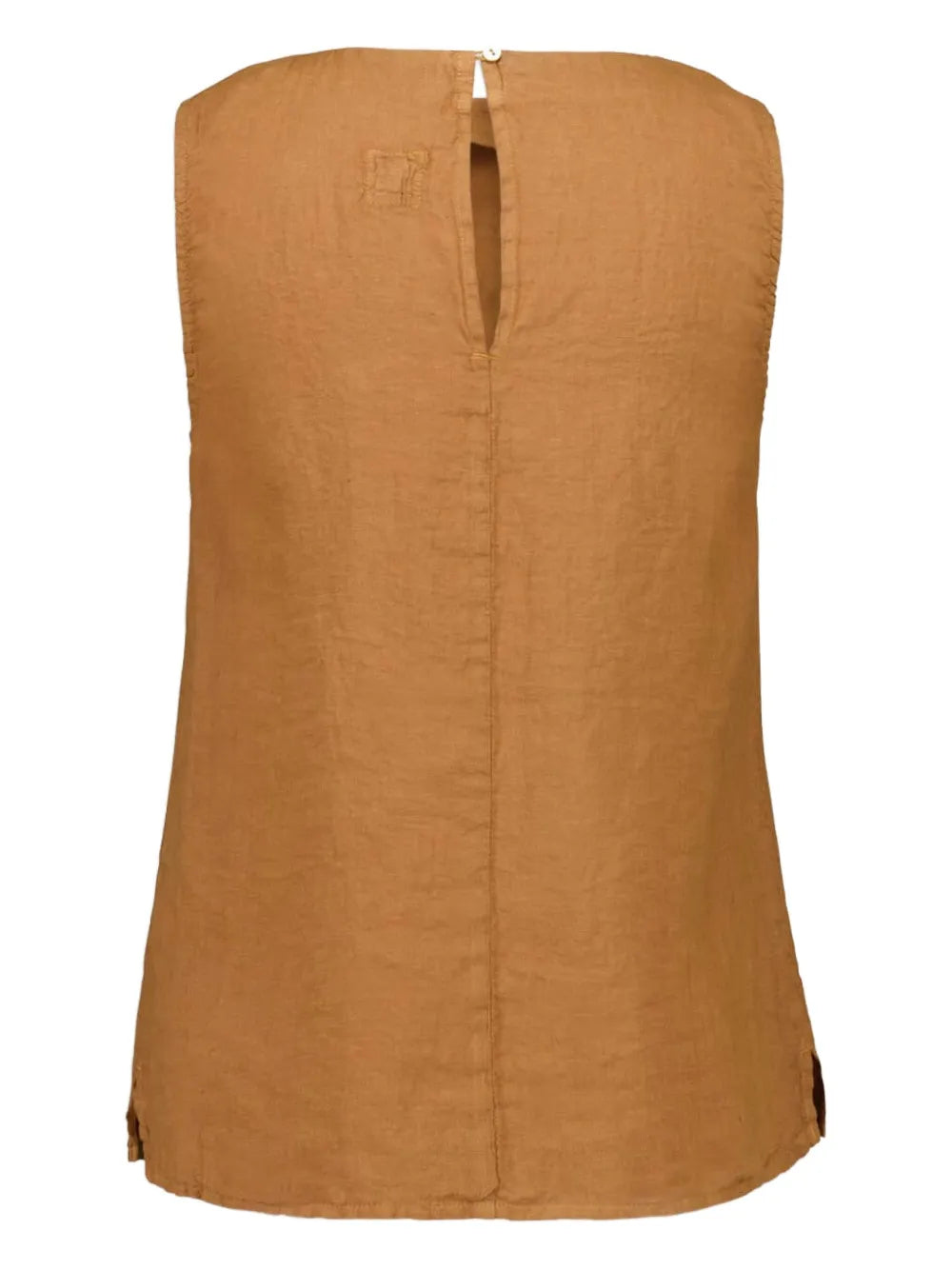 Sleeveless Linen Top